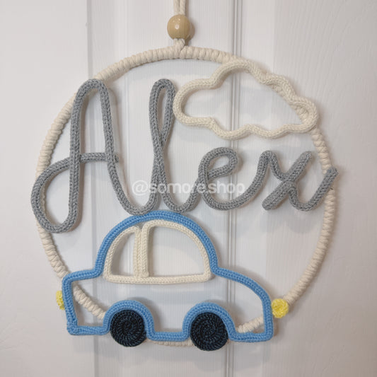 Personalized Name Hanger (4-6 Letters)