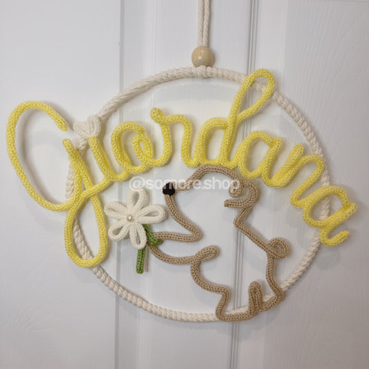 Personalized Name Hanger (7-10 Letters)